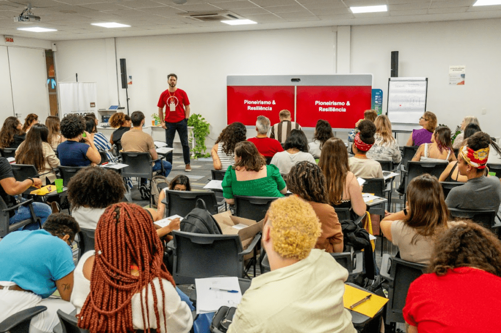 ODS que guia principalmente o Salto Inclusão Produtiva.